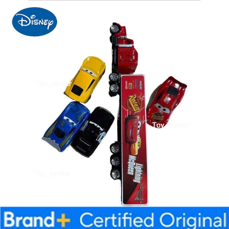Disney 12pcs Pixar Car box metal cast Lightning McQueen car model Uncle Jackson Truck Boy birthday Christmas toy gift H260113