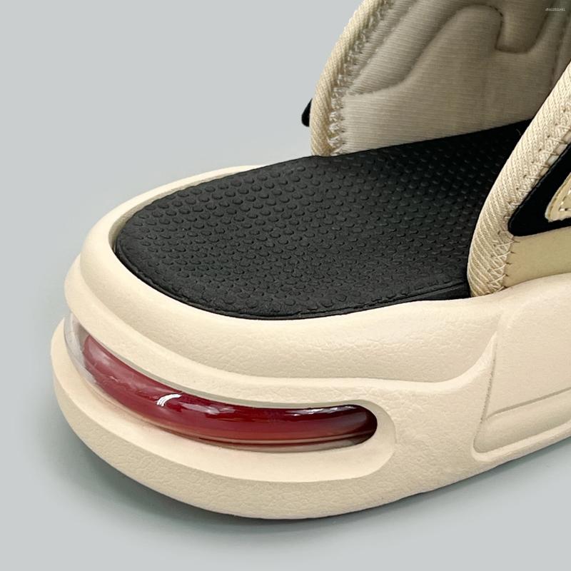 Slippers Men Air Cushion Design Slide Man Summer PVC Soft Non-slip Men's Sports For Flip Flops Chanclas Hombre