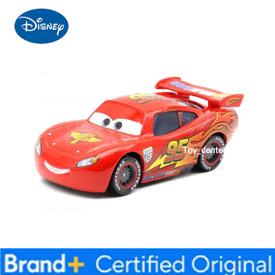 Disney Carton Pixar Cars Lightning McQueen Toys Jackson Storm The King Mater 1:55 Diecast Metal Alloy Model Car Kid Gift H260113