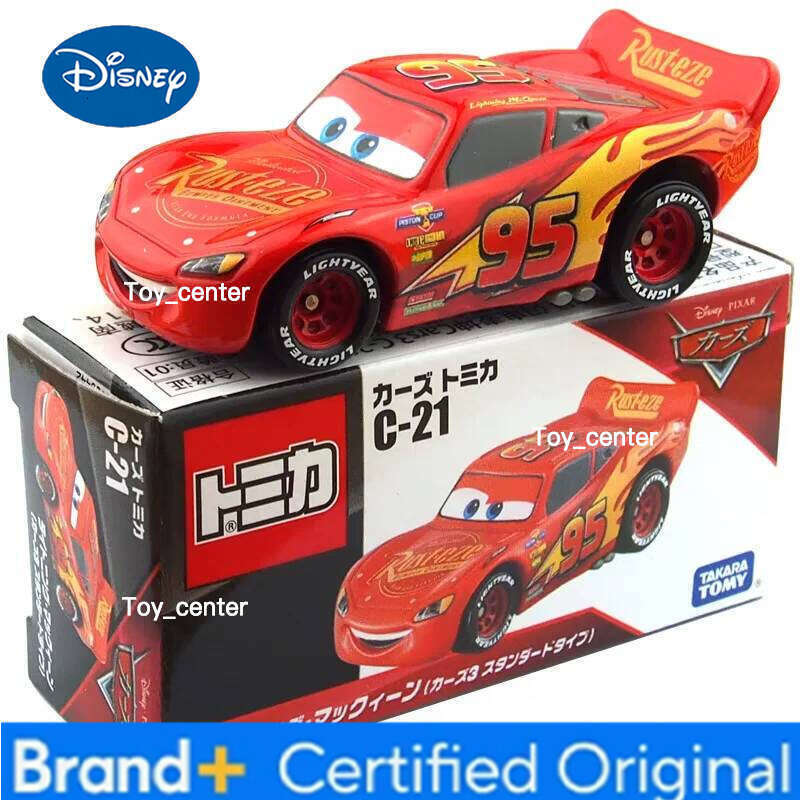 Disney In Stock Original TOMICA Cars Series Alloy Model Lightning Mcqueen Mater Collection Decoration Surprise Gift Toy Car H260113