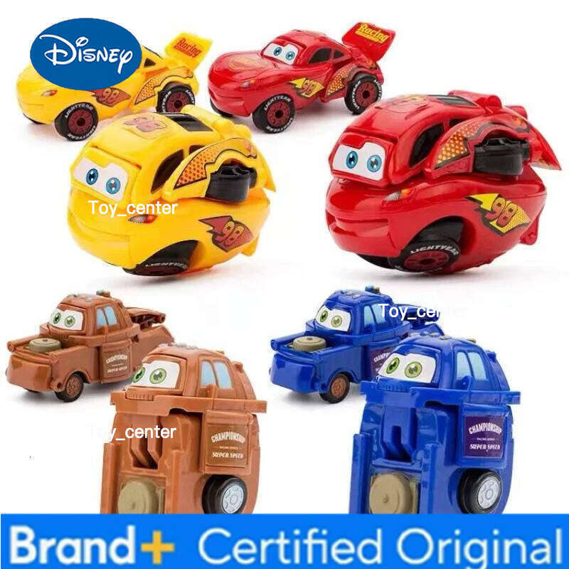 Disney Toy Story Cars Action Figure Transforming Lightning Mcqueen Children Racing Car Deformed Eggbirthday Christmas Gift H260113