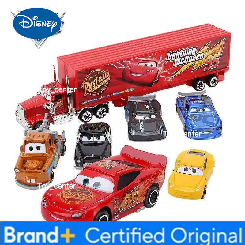 Disney Hot 7pcs/Set Pixar 3 Story Jackson Uncle Truck Diecast Metal Model Car Toy Gift For Boy H260113