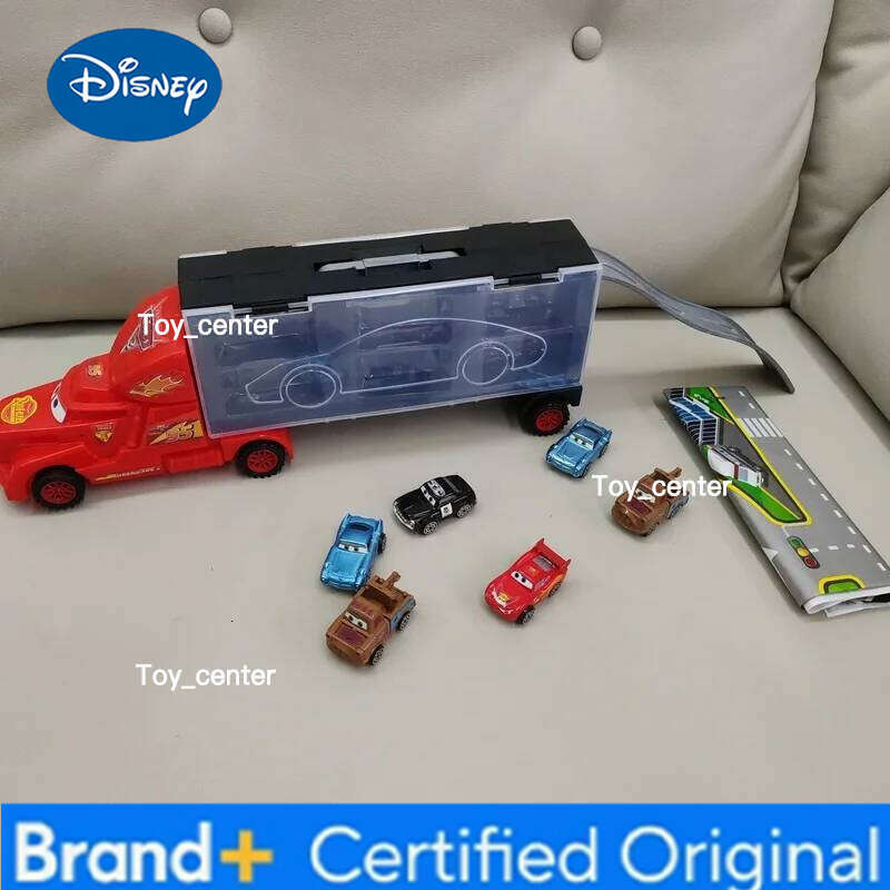 Disney Pixar Set Lightning Mcqueen Figures Jackson Storm Mack Uncle Truck Pull-Back Cars Model Doll Children Toy For Gift H26011311