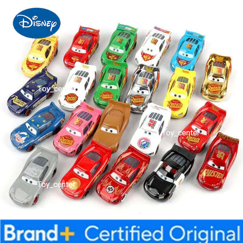 Disney Pixar Cars 32 Styles Lightning McQueen 1:55 Diecast Model Car Toy Children Christmas Gift H260113
