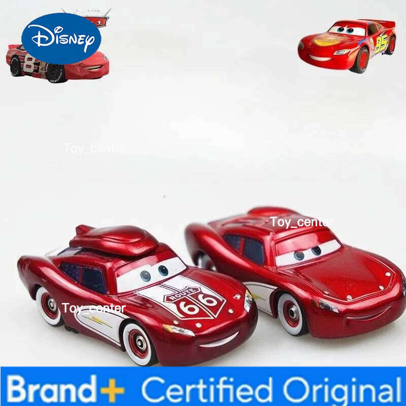 Disney Cars Lightning McQueen Anime Peripheral Creative Cartoon Cute Alloy Desktop Car Mini Model Ornament High Value Birthday Gift H260113