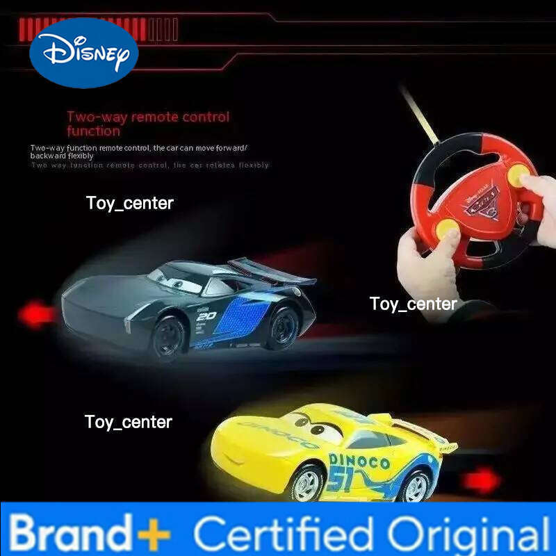 Disney New Hot Pixar Cars 3 Electric Remote Control Lightning Mcqueen Cartoon Sports Car Model Kids Toy Gift H260113