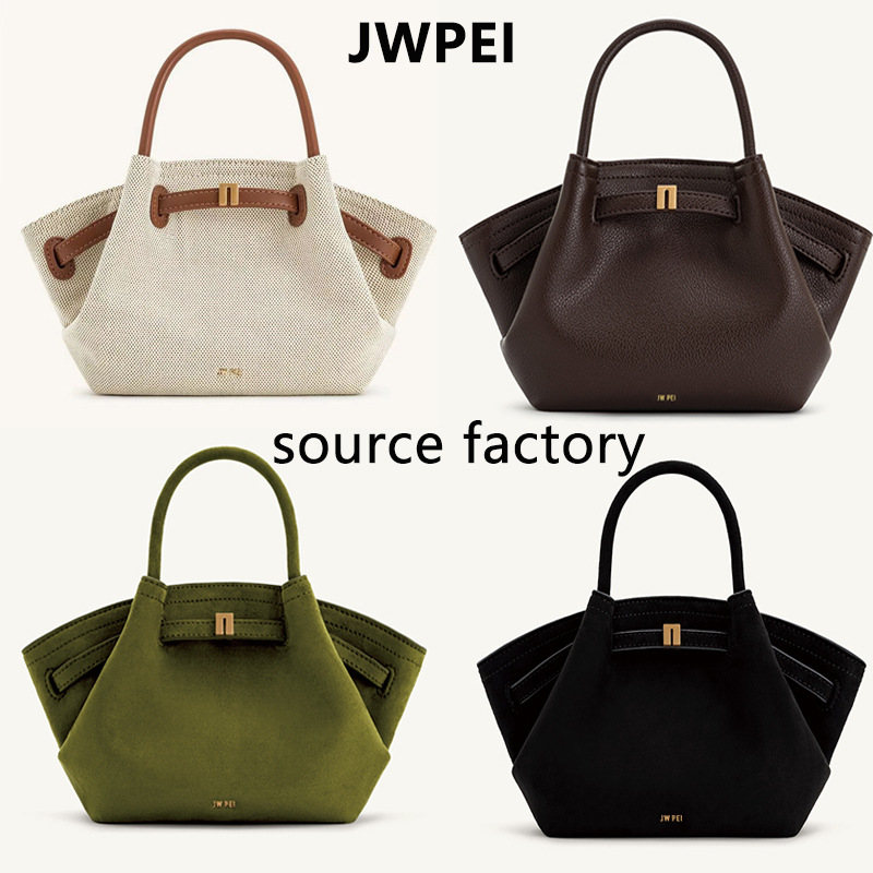 Free Shipping JW PEI Dumpling Bun Hot Shoulder Bags Casual Handbag Fashionable Tote For Women 2025 New New Style White
