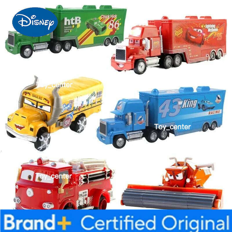 Disney Pixar Cars 3 Lightning McQueen Toys Jackson Storm The King Mater 1:55 Diecast Metal Alloy Model Car Kid Gift Collect H260113