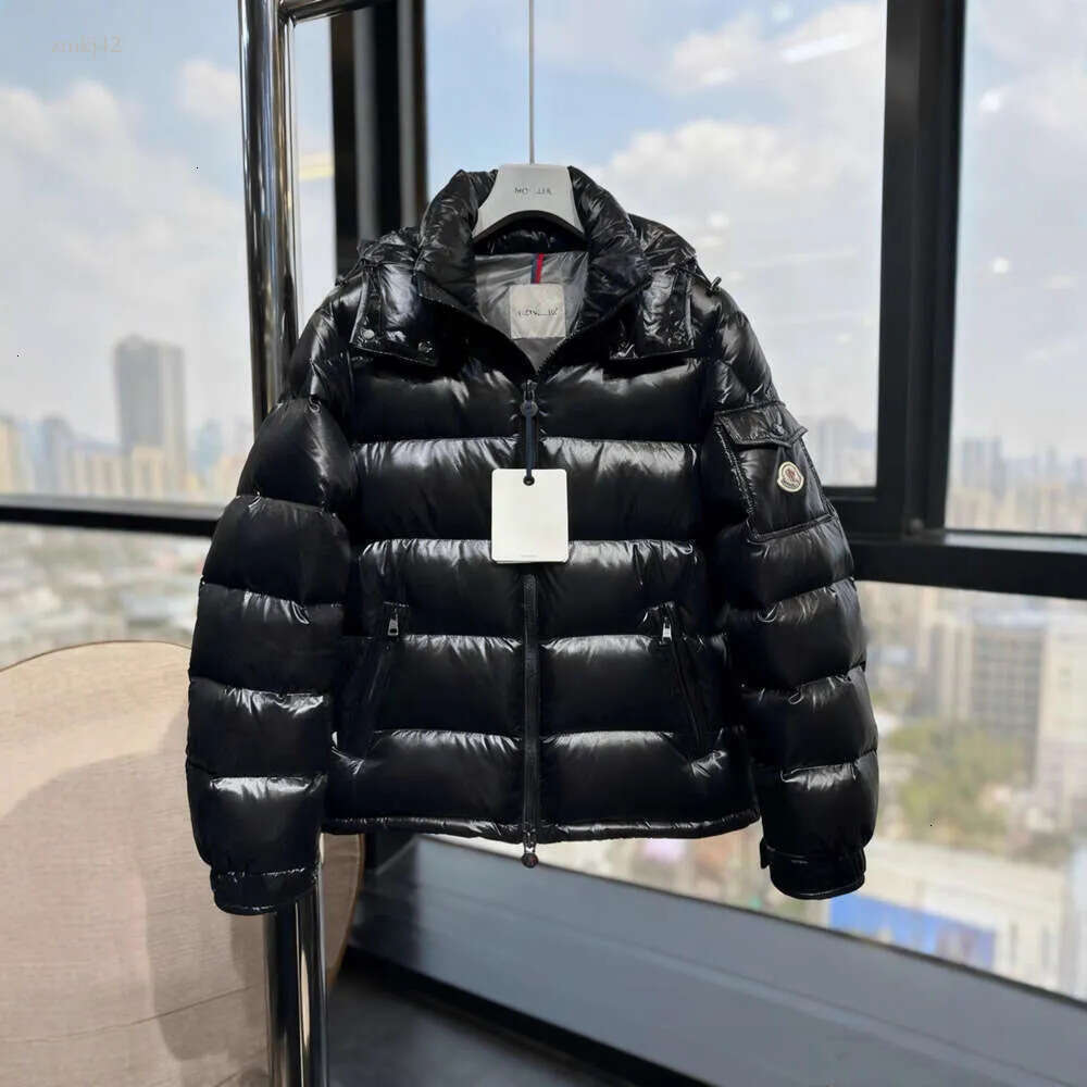 Moncles jacket designer high quality luxury brand Export High Version Maya Jacket for Men and Women fashionable Down Hooded Loose Thickened mayas Coat a48