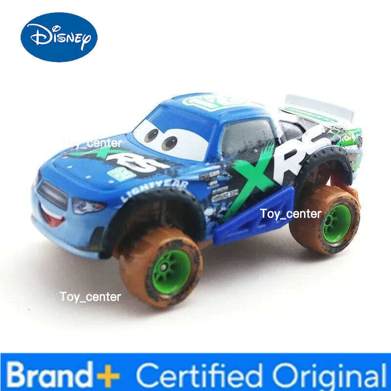 Disney Pixar Cars XRS Series Mud Racing Car Lightning McQueen Ramirez Storm Jackson Metal diecasting kids Toy christmas gifts H260113