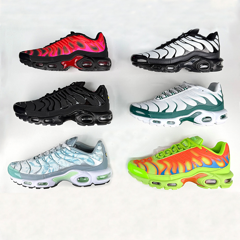 Trainers Plus Tn Running Shoes Vapormmaxs Men Women Tns Atlanta Triple Black White Shoe Lisboa Palm Trees Green Tnss Barcelona Outdoor Designer Sports Sneakers