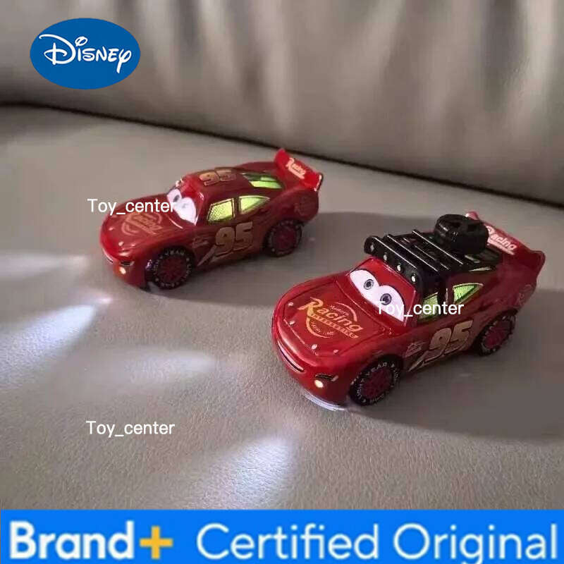 Disney Hot Selling Cars Lightning McQueen Cartoon Luminous Car Alloy Fashionable Fun Toys Children's Christmas Gifts H260113