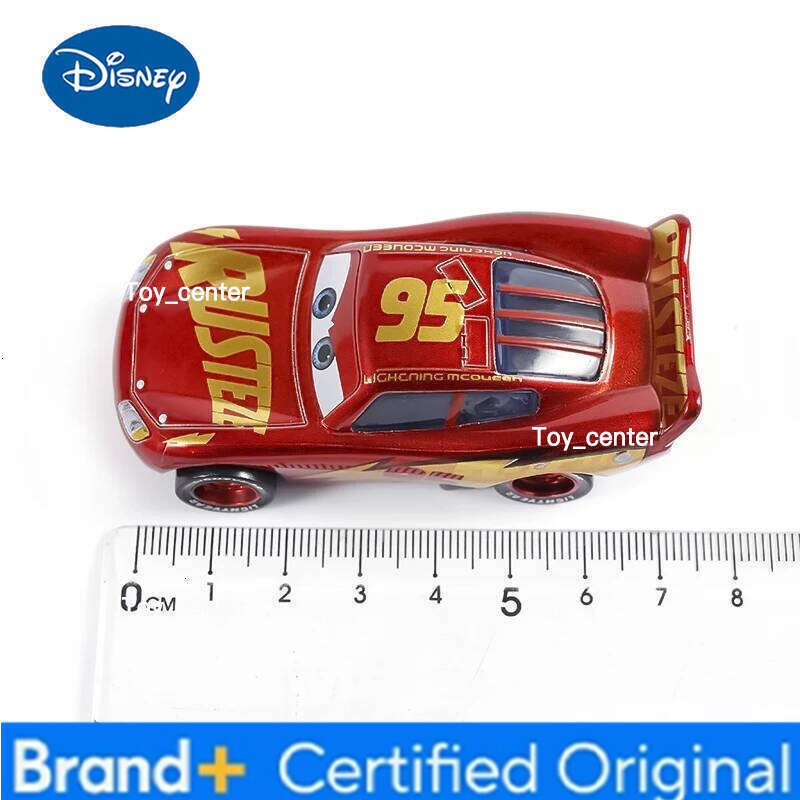Disney Pixar 3 Toys Lightning Mcqueen Collection Cars 1:55 Diecast Metal No.95 Red Model Alloy Car Gift For Boy Chidren H260113