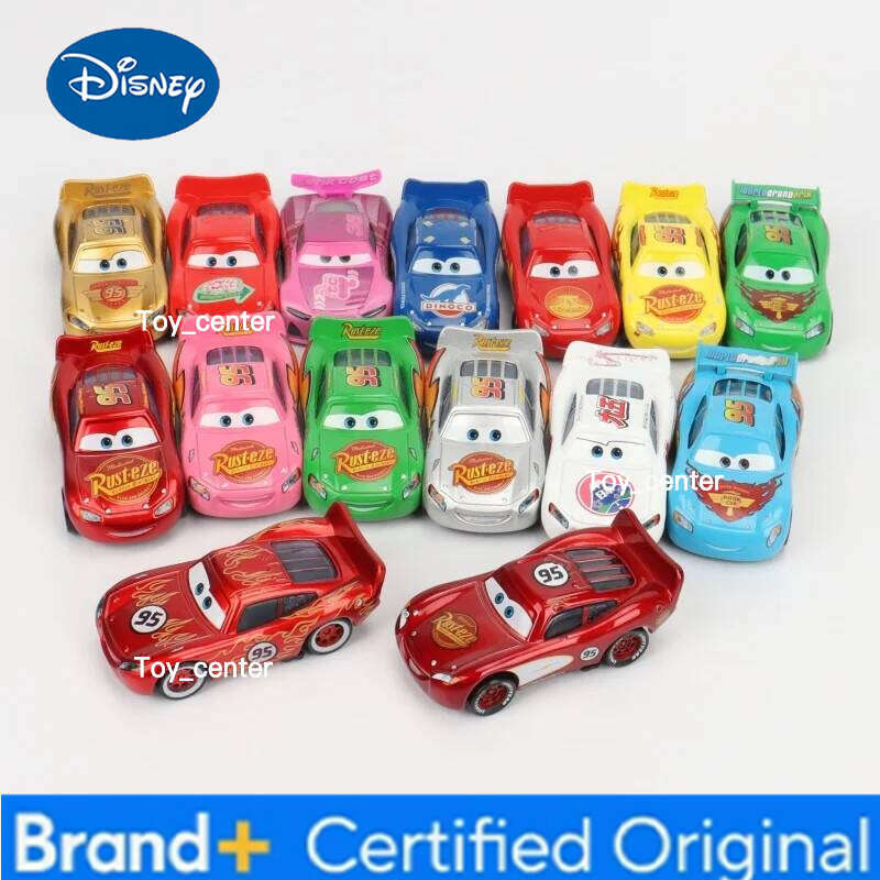 Disney Boy's Pixar Cars Full Series racing Lightning McQueen 1:55 Metal Diecast Kids Toy Car Christmas gift H260113