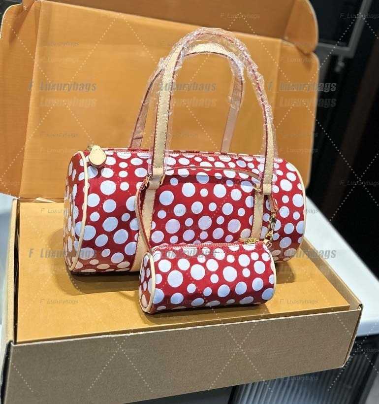 duffle bag Yayoi Kusama Papillon bag designer bag wave point large tote travel bag luggage Composite Bag wallet mirror quality Canvas suitcase handbag shopping bags