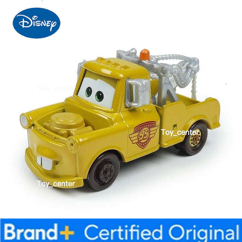 Disney Pixar Cars Metal Diecast Golden Young Ivan Lightning McQueen Tow Mater Dr. Damage Arvy Big Wheel Foot Car Model Toy Gift H260113