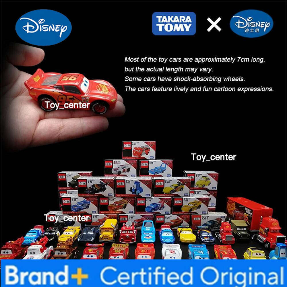 Disney Takara Tomy Tomica Pixar Cars Alloy Diecast Car Toy Lightning McQueen Mater Jackson Storm Ramirez Guido Collectible Model H260113