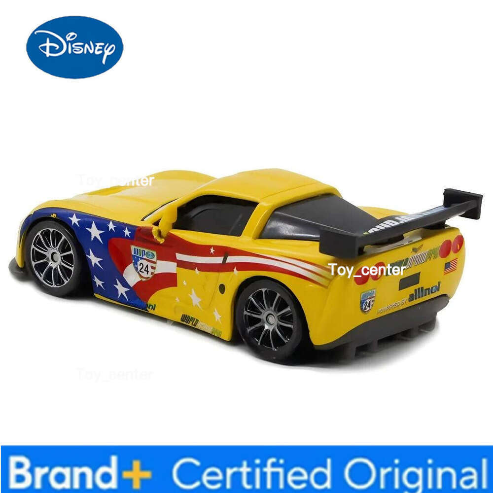 Disney Pixar Cars 3 Jeff Gorvette 1:55 Diecasts & Toy Vehicles Alloy Classic Metal Car Toys Moder For Children Gift H260113