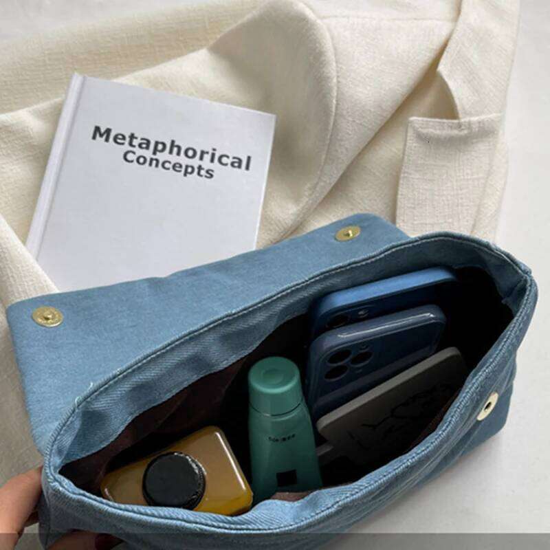 Fashion Summer Jeans Denim Shoulder Crossbody Bag Women Canvas Girl Chain Handbag Luxury Designer Quilted Tote Bags