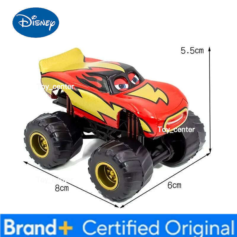 Disney Alloy die-casting Pixar Cars Big wheel ice cream high glasses McQueen camouflage truck toy car model children's gift H260113