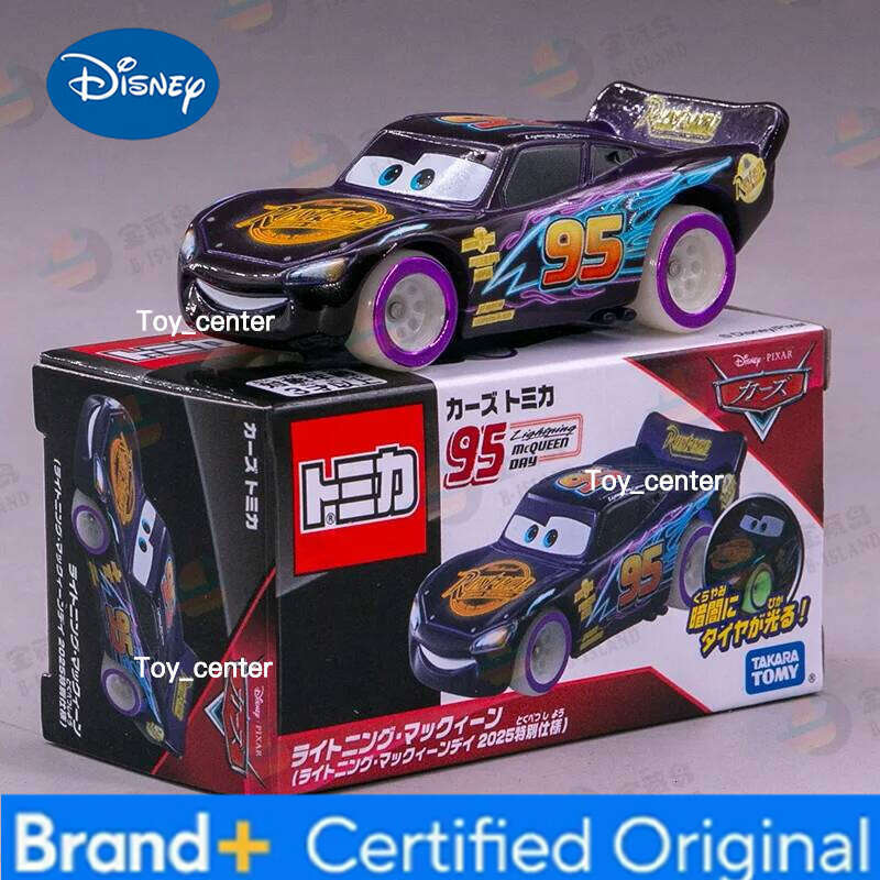 Disney Tomica Racing Total Mobilization Alloy Car 2025 Commemorative Edition 95 lightning McQueen 2024 Collectible Model Toy Vehicle H260113