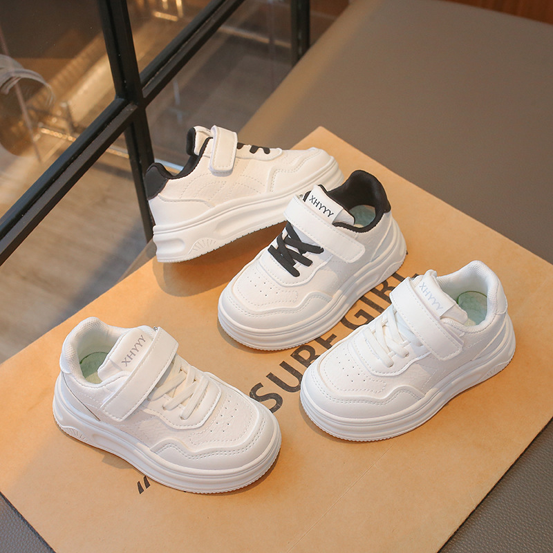 zapatillas Girl shoe spring Autumn Boy White Shoe Casual Running kid Shoe Anti Slip Soft Sole Sneaker kid tenis Size 26 - 37