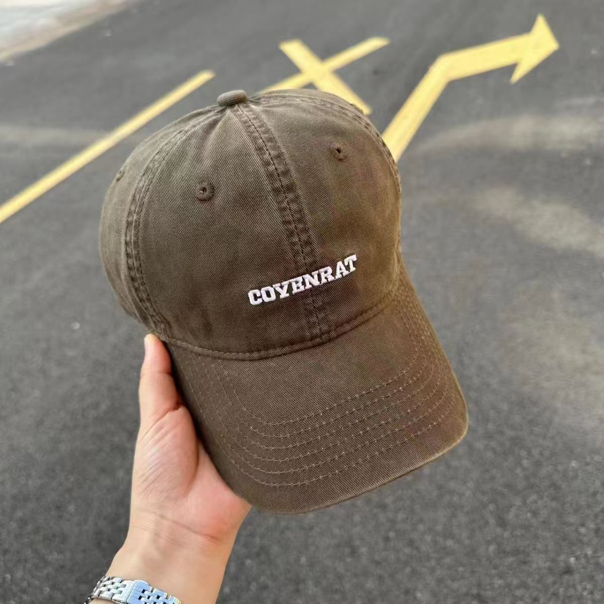 Large Head Circumference 56-65 cm Baseball Cap Oversized White-Enhancing American Style Vintage Versatile Soft Top Embroidered Casual Men250122