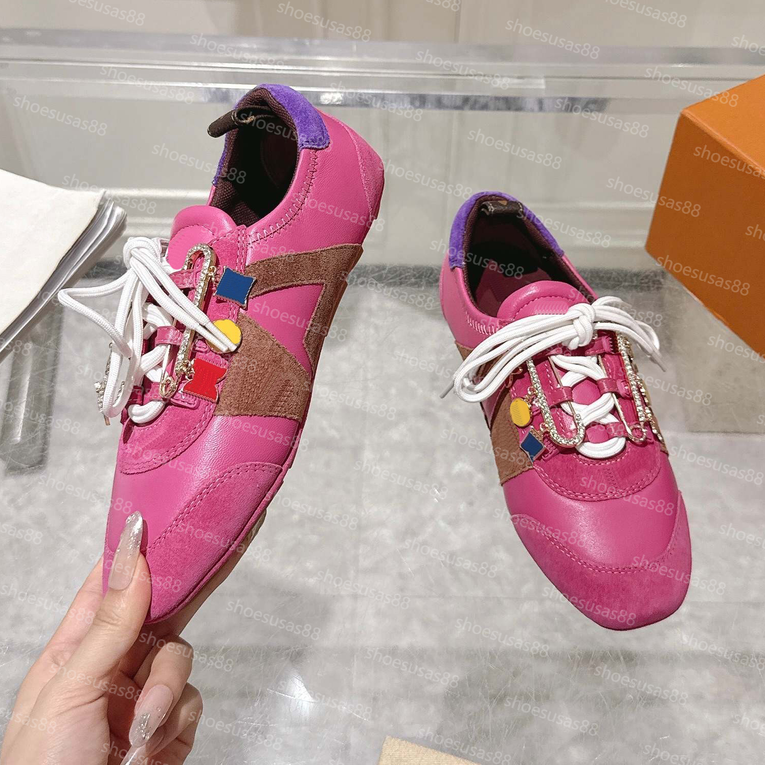 High-Top Sneaker Desginer Casual Shoes Women Men Sneakerina Sneaker Platform Flat Trainer Shoe