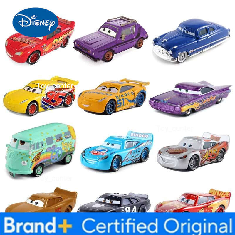 Disney Pixar Cars 2 3 Lightning McQueen Cruz Doctor Hudson 1:55 Diecast Vehicle Metal Toy Car Kids Birthday Gift H260113