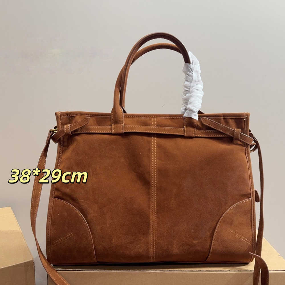 Suede Brown Shoulder bag tote bag Designer bag Luxury Bag Canvas bag Women crossbody bag Leather Handbag Large Capacity denim Handbag Underarm bag half moon bag