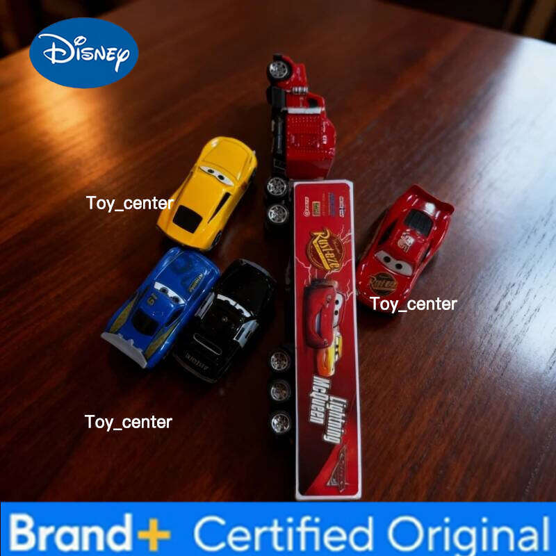 Disney 12Pcs Pixar Cars Gift Box Metal Diecast lightning McQueen Car Model Toy Jackson Uncle Truck Boy Birthday Toys H2601131