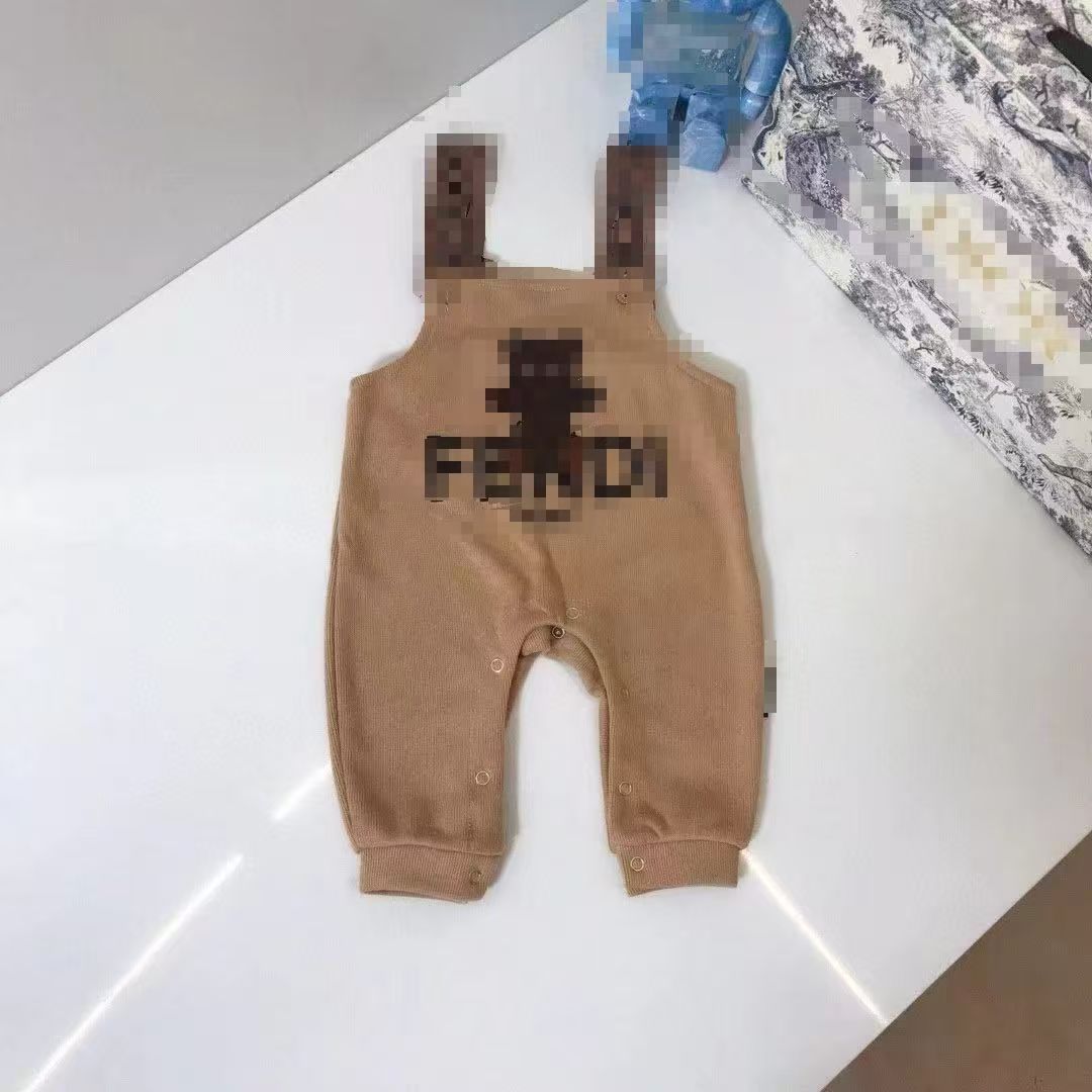 Kids Designer Clothes Newborn Cotton Thick Sweater Rompers Baby Boy Girl Top Quality Long Sleeve Jumpsuits Autumn Winter Brother Sister Costume 1-2 Years Old ac