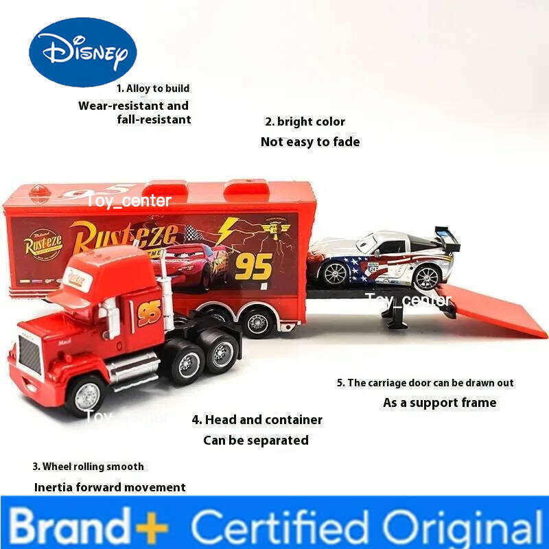 Disney Toy Cars 2 & 3 Metal Die-Casting Car Toys Set #95 Mcqueen Truck King Jackson Storm Sally Ideal Birthday Gift For Boys H260113