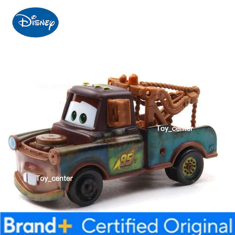 Disney Pixar Cars Lightning McQueen 1:55 Alloy Model Car Toy Mater Sheriff Metal Toys Vehicles Boy Children Gifts H260113