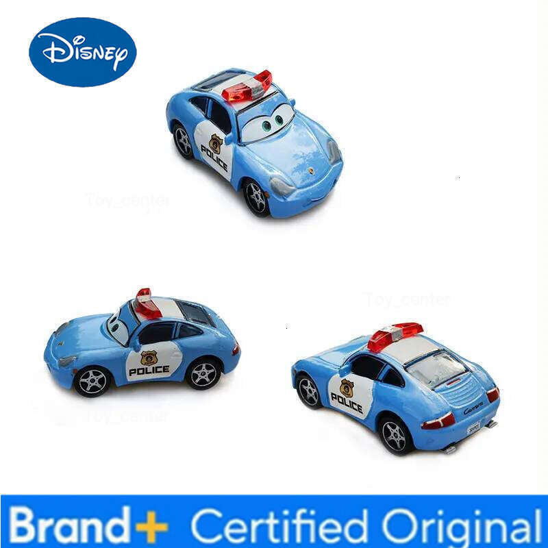 Disney Pixar 2 3 limited edition Jobs McQueen car Ice snow version Japan 7 Sally police Car1:55Alloy Cars Kids Toys H260113