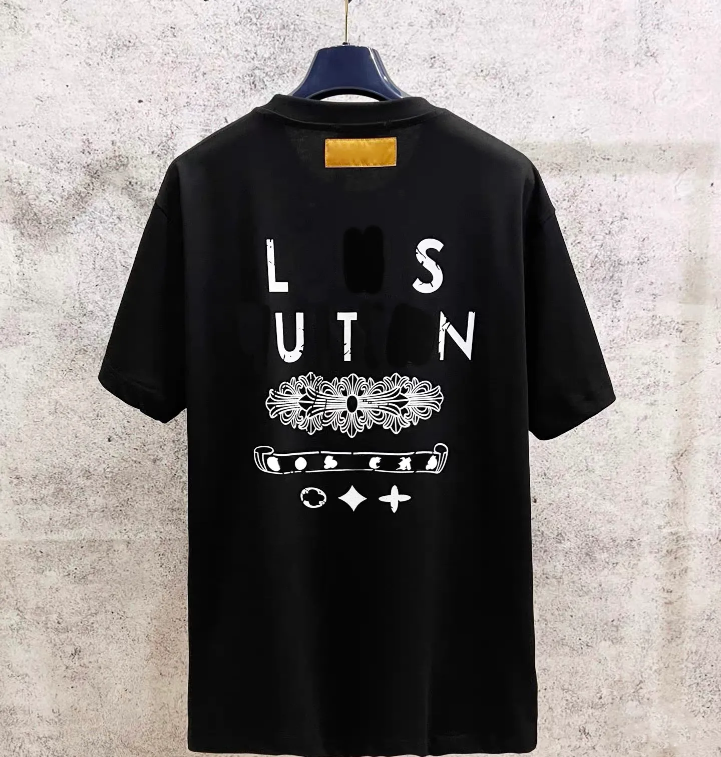 Summer T-shirt High-quality Clothing Brand Designer Men Casual T-shirt Printing Fashion Letters Short Sleeve Round Neck Men Fashion T-shirt