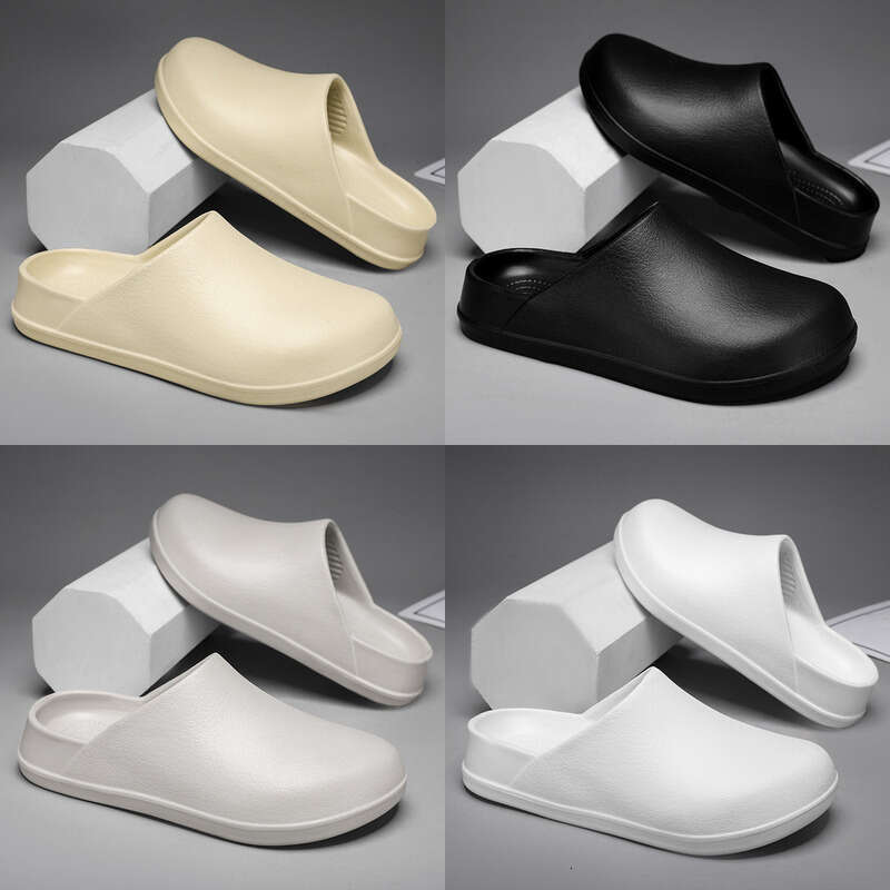 men shoes tn slippers women flats designer shoe women Half-pack type Slippers Large Size Fashion Casual Shoes Non-Slip Odor-Resistant Work Sandals