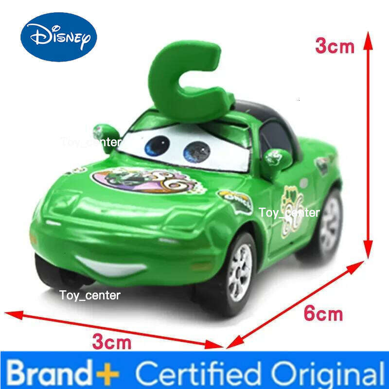 Disney Pixar McQueen Chick Hicks Fans Series Metal Diecast Model Cars Kids Toy Christmas gift H260113