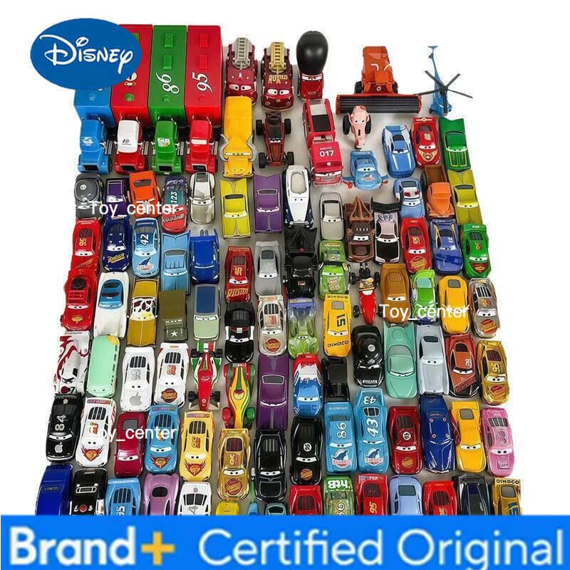 Disney Children Pixar Cars Fire truck Red Hudson Sally McQueen Toys Jackson Storm Mater 1:55 Diecast Metal Model Car toy H260113