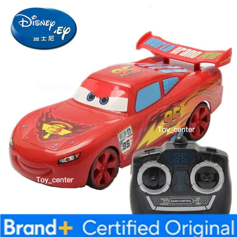 Disney Animation Pixar Cars 3 Electric lightning McQueen Spider Man Four Channel Remote Control Car Children Christmas Toy Gift H260113
