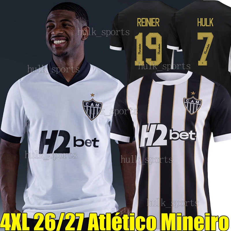 4XL 26/27 Atletico Mineiro soccer jerseys REINIER HULK DUDU BERNARD BIEL JR SANTOS CUELLO G.SCARPA ALEXSANDER FRANCO ALONSO VITOR HUGO men kids kits set football shirt