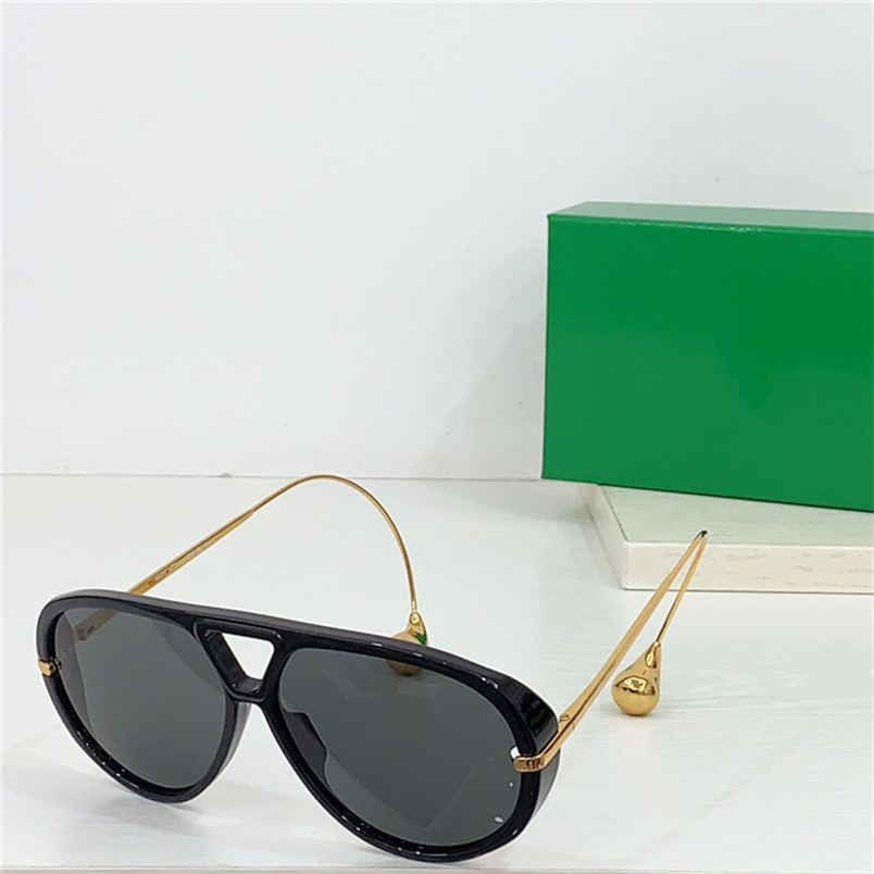 New fashion design drop pilot sunglasses 1273S acetate frame metal temples simple and popular style high end UV400 protection eyewear
