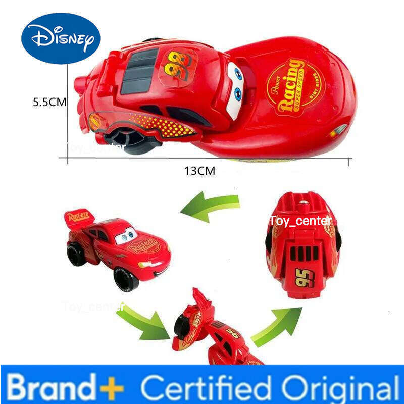 Disney Pixar Anime Figures PVC McQueen Cruz Ramirez Model Racing Cars Funny Deformed Egg Toys For Kids Boy Gift H260113