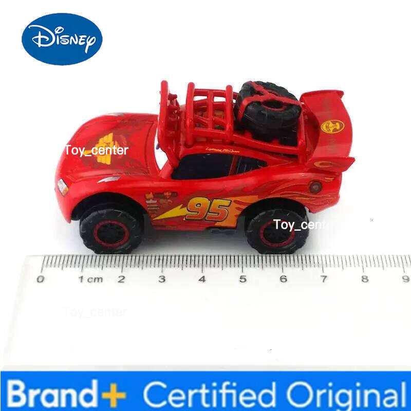 Disney Pixar Cars 2 Red Off-road High Foot Lightning McQueen 1:55 Diecast Metal Alloy Toys Car Boys Birthday Christmas Gifts H260113
