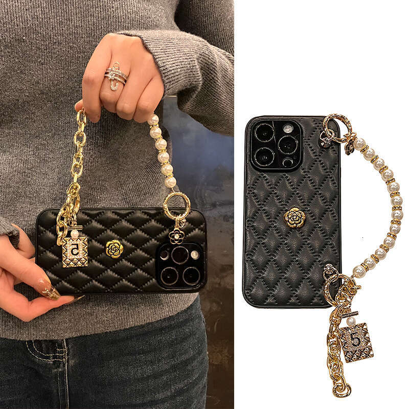 Designer Fashion Cases 17 Pro Max iPhone Cover for iPhone Quilted Camellia Compatible with iPhone 17 Pro Max 16 15 14 Premium Shockproof Cover with Pe - view 6