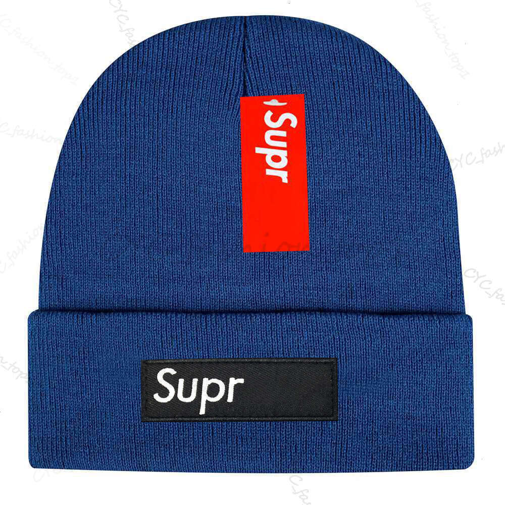 Designer Supremely Beanie Caps Luxury Brand Letter Embroidery Logo Men Women Knitted Hats Streetwear Fashion Casual Joker Unisex Woolen Caps For Autumn/Winter 4A5