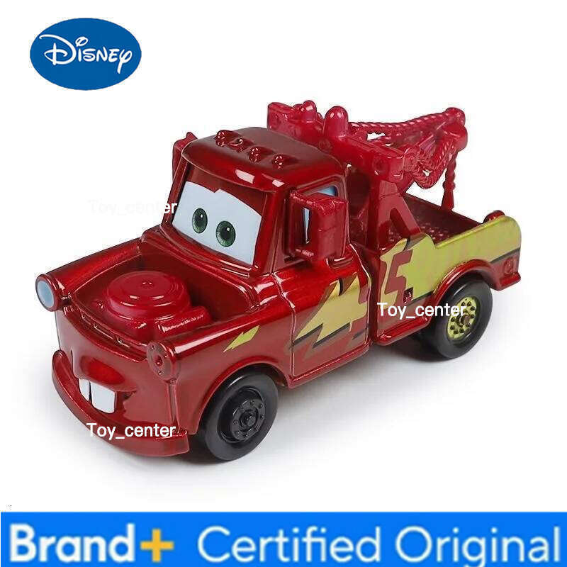 Disney Pixar Cars Metal Diecast Golden Young Ivan Lightning McQueen Tow Mater Dr. Damage Arvy Big Wheel Foot Car Model Toy Gift H260113
