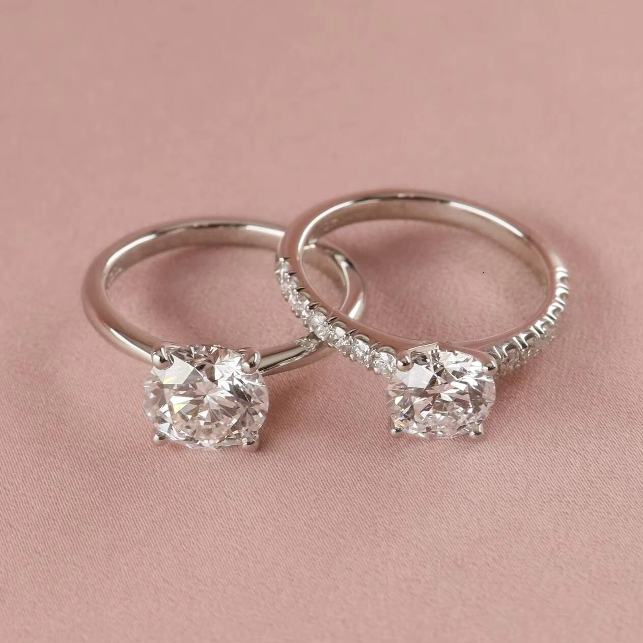 CVD HPHT GIA IGI Certified 18K Gold Solitaire Engagement Ring 1ct 65mm Created Lab Grown Diamond Certified Diamond Rings