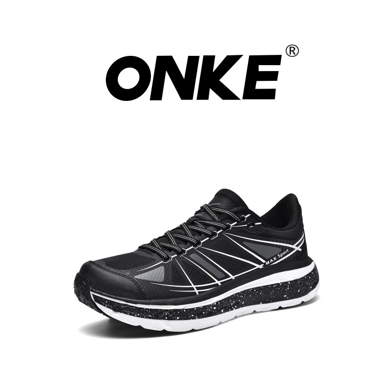 ONKE new spring sports shoes for men and women are shock-absorbing lightweight sneakers breathable wear-resistant anti slip running shoes