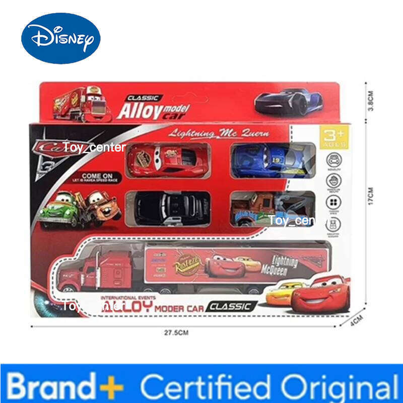 Disney 5pcs/Set Pixar 3 Lightning Mcqueen Uncle Truck Jackson Storm 1:55 Diecast PVC Car Model Toys For Kids Xmas Gift H260113